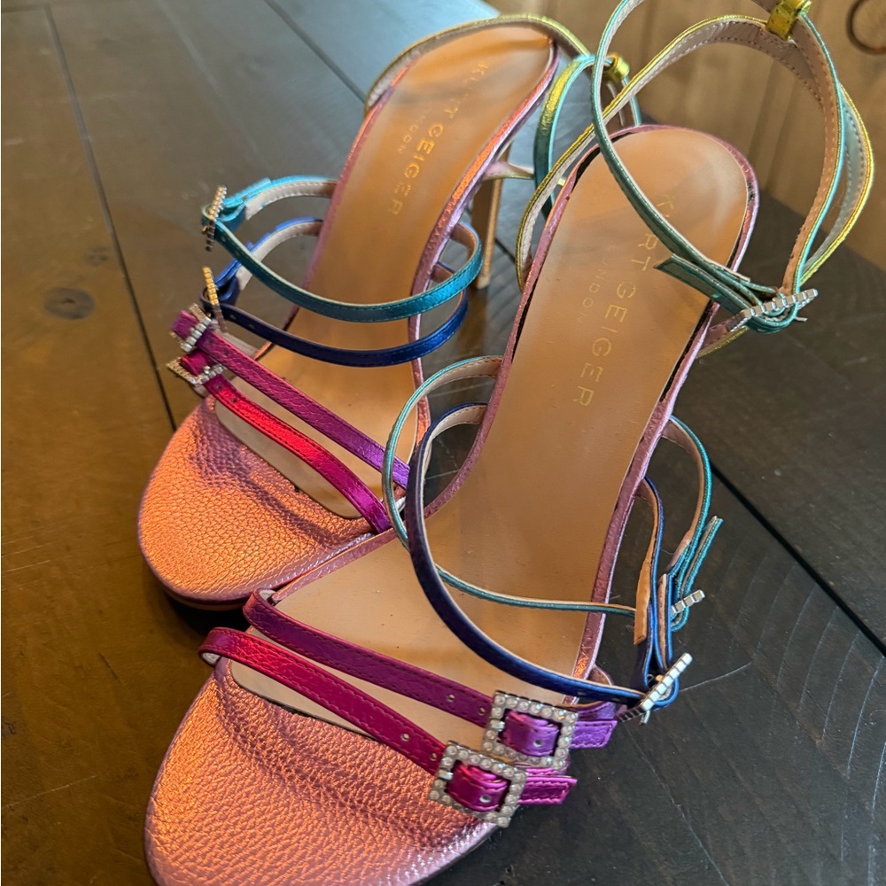 Kurt Geiger Multicolor Strappy Sandals
